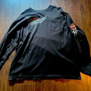 harley davidson long sleeve